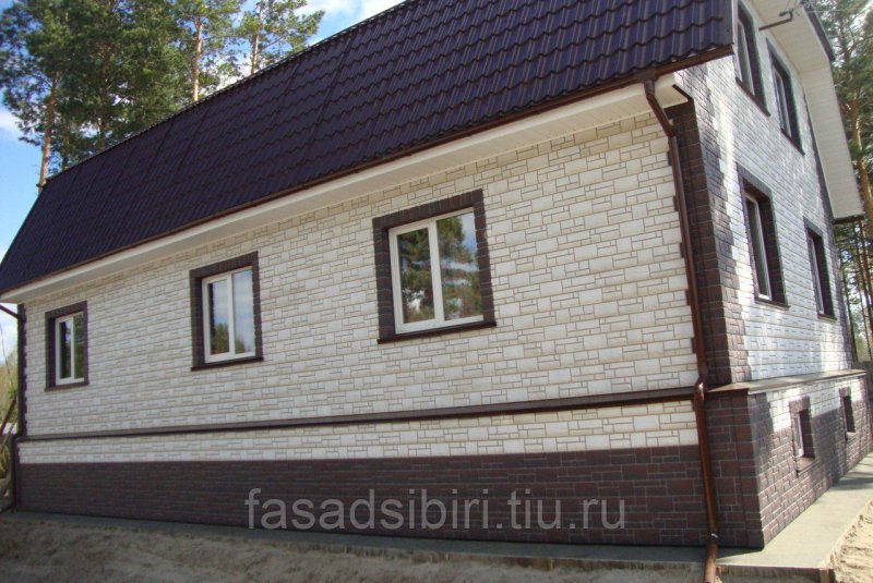 Фасадная панель Деке Бург белый