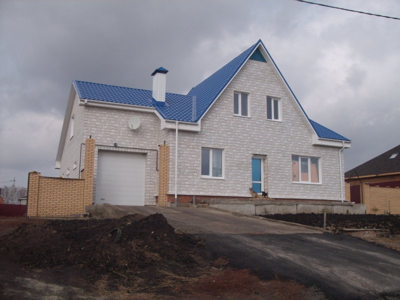 Фасадная панель Деке Бург белый