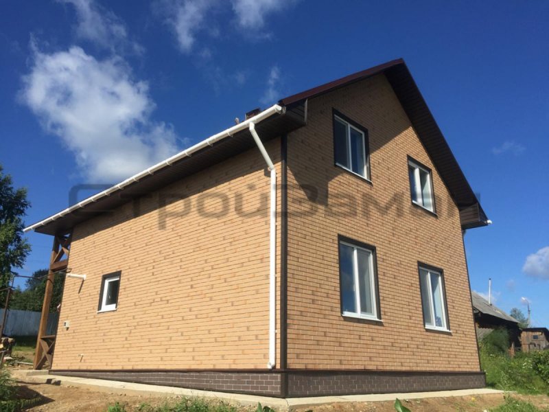 Фасадные панели Docke Berg золотистый