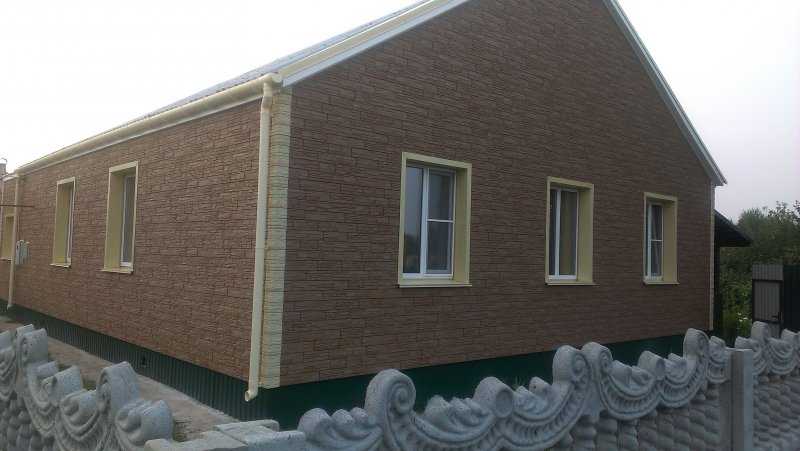 Сайдинг Docke Blockhouse сливки