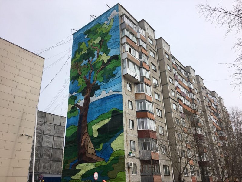 Торцевая сторона здания