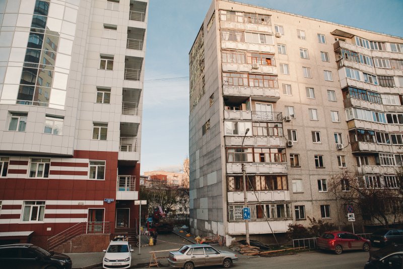 Торец здания