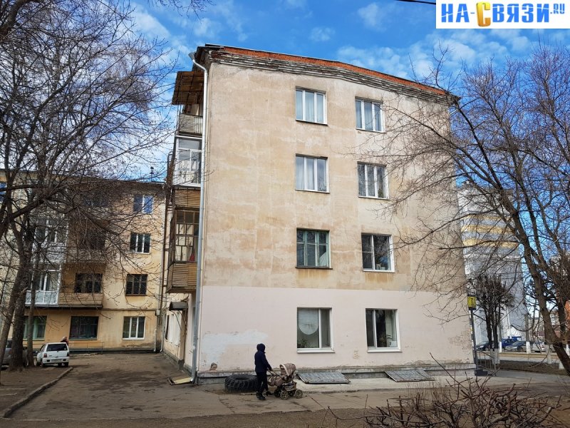 Раскрашенные дома в Новосибирске