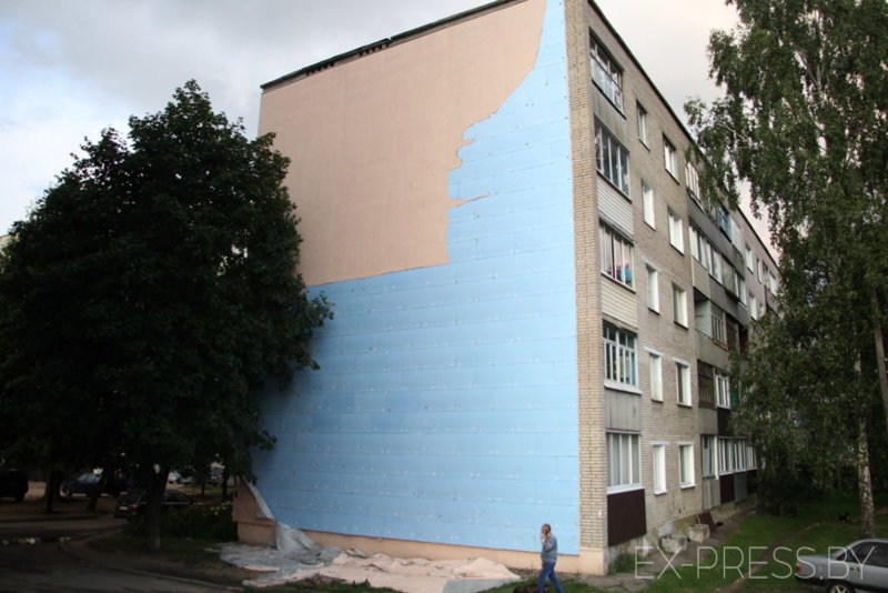 Нейронный стрит-арт, ул. Попова, 9