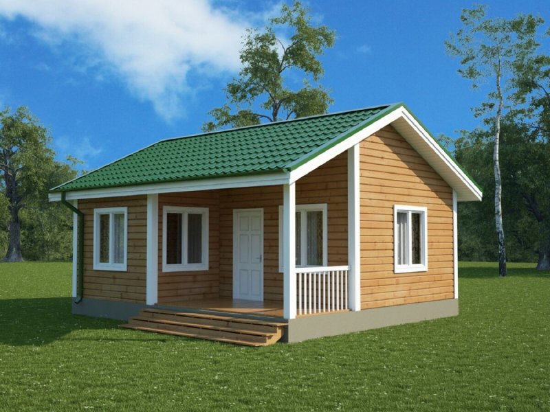 Летние дачные домики эконом класса