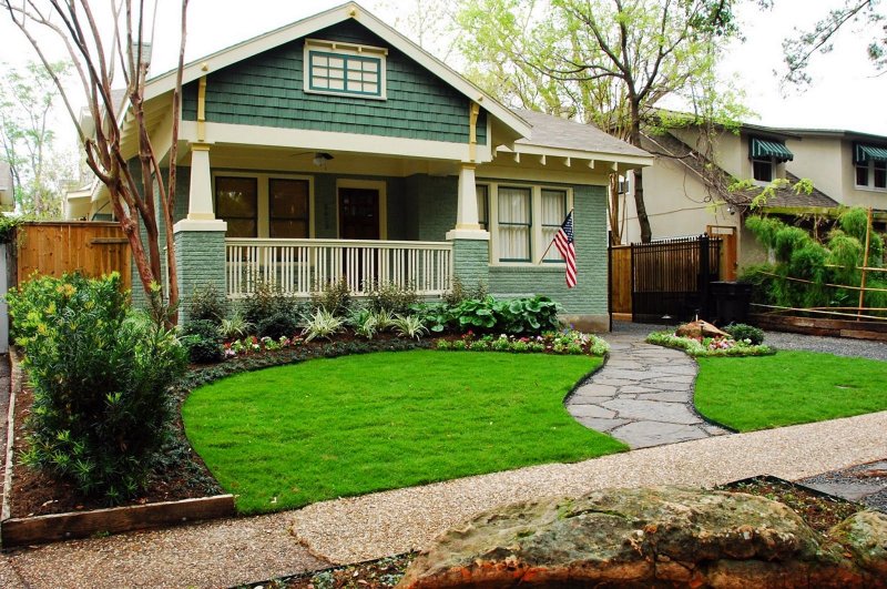 Скандинавский сад Front Yard