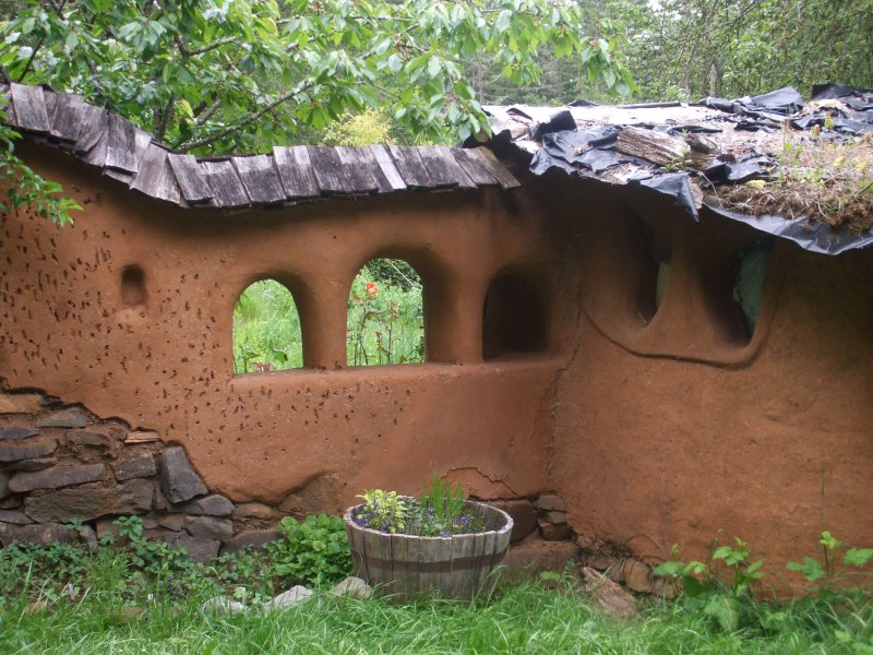 ЭКОДОМ из соломенных блоков