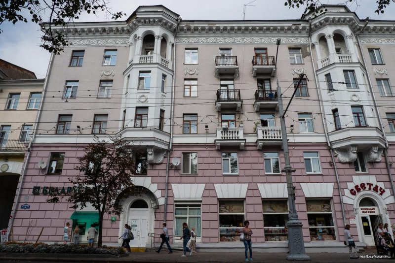 Сталинки в Москве пятиэтажки