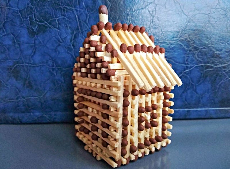 Сооружения из спичек