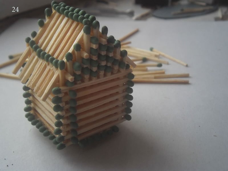 Сувениры из спичек