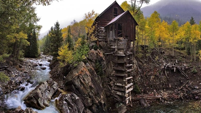 Домик в тайге (150 фото)