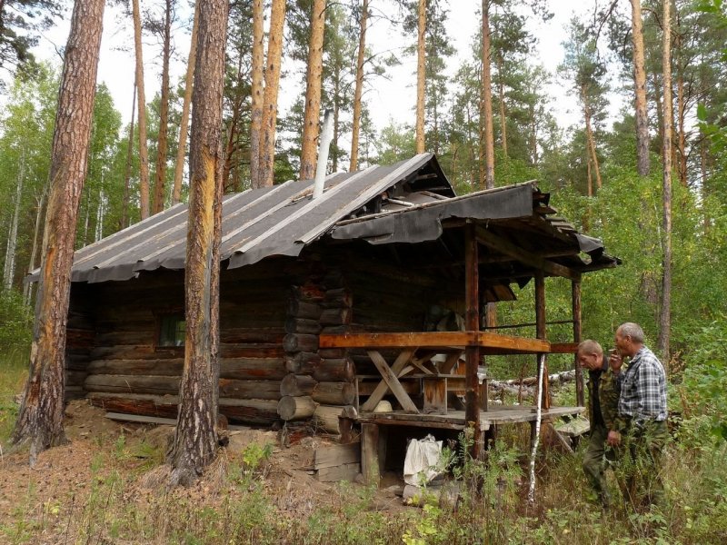 Заимка зимовье Томск