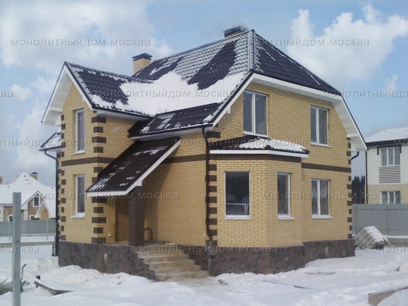 Кирпичный дом под ключ