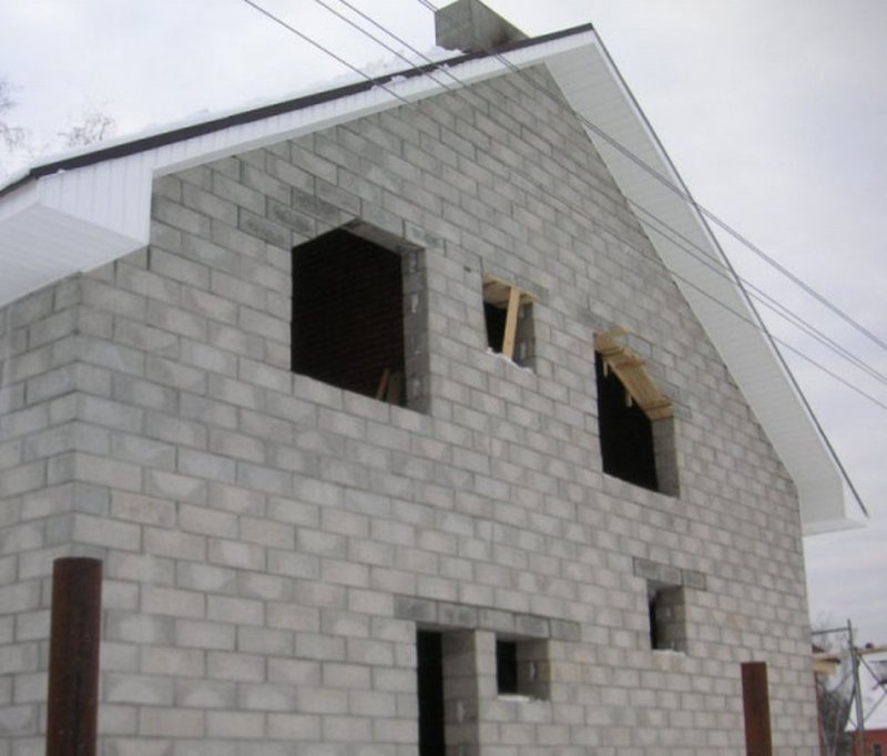 Газобетон с фаской