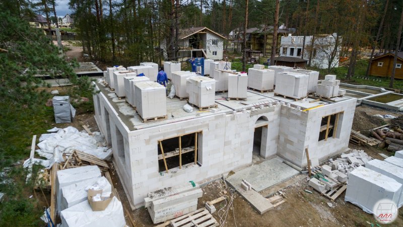 Дом газобетон