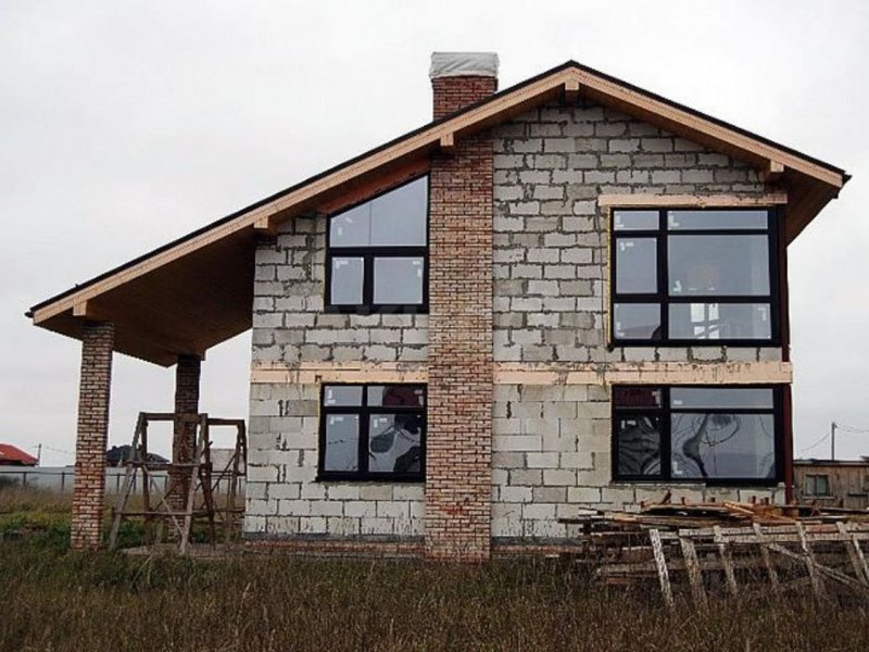 Дом из газобетона