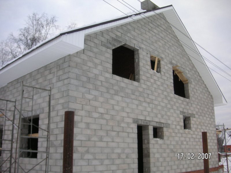 Газоблок строительство дома