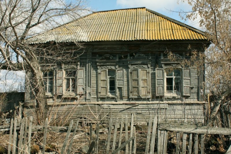 Древние деревянные дома