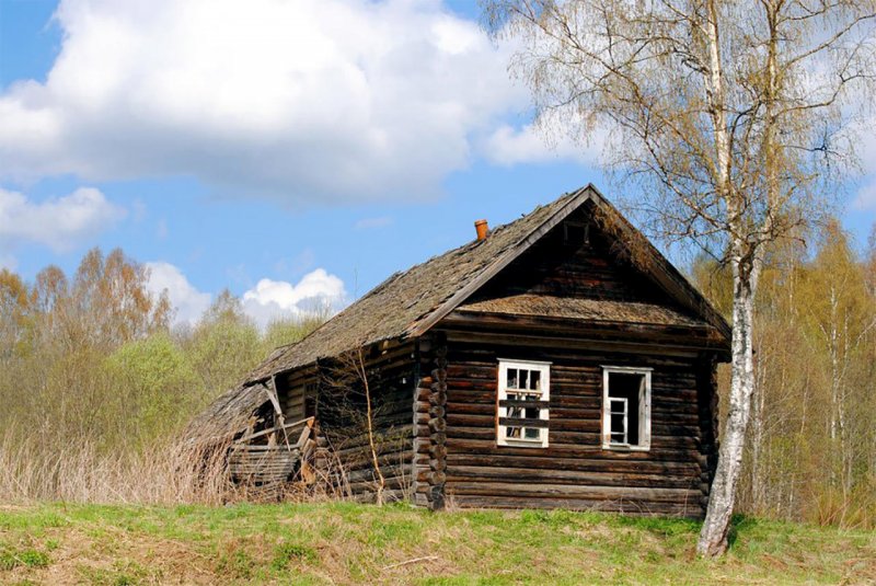 Старинные деревянные здания