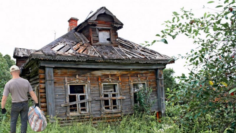 Традиционный русский дом изба