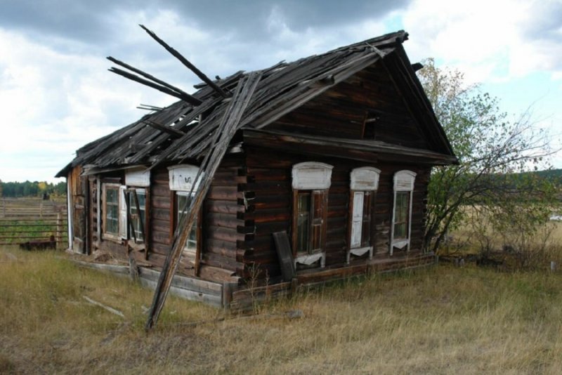 Дома в деревне