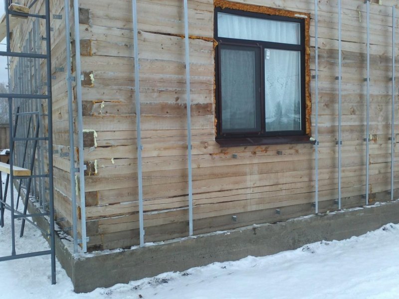 Угол обрешетки под сайдинг