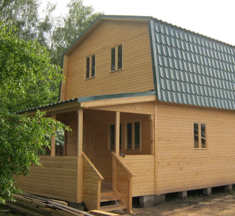Простые каркасные дома