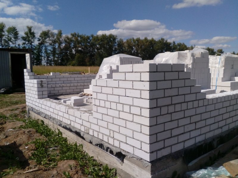 Здание из силикатного кирпича