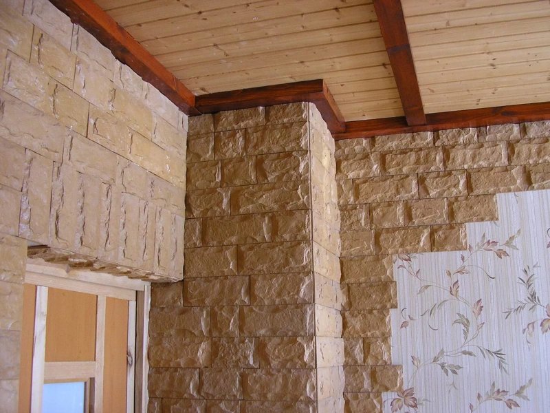 Отделочный пенопласт под камень