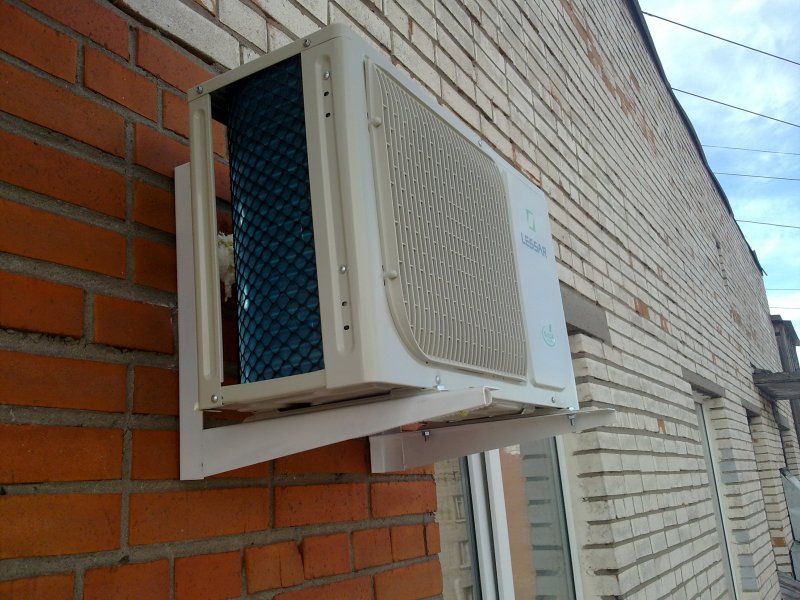 Монтаж наружного блока кондиционера