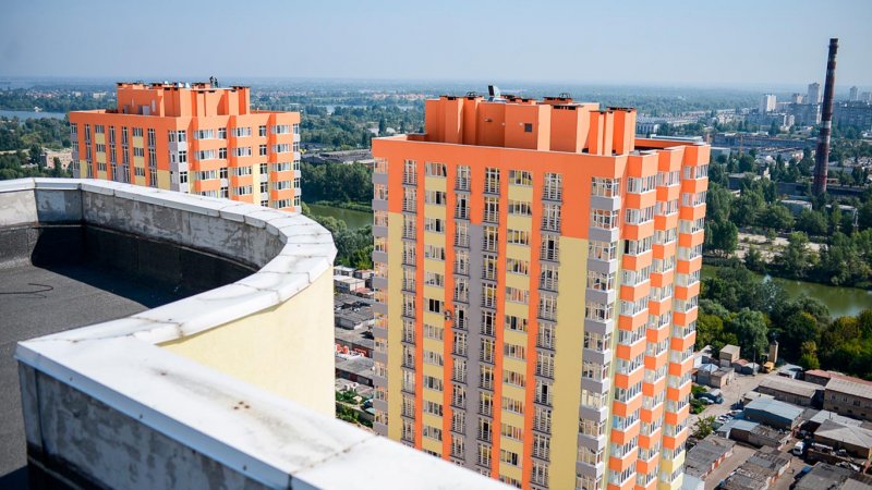 Крыша многоэтажки