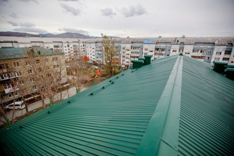 Кровля многоэтажки