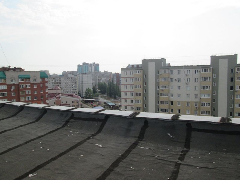 Крыша пятиэтажки