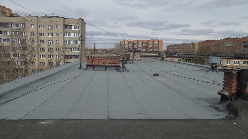 Крыша пятиэтажки