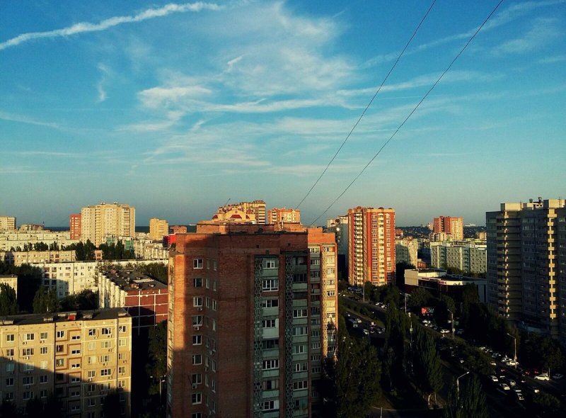Вид с многоэтажки