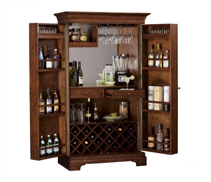 Барный шкаф Howard Miller Toscana Wine & Bar Cabinet 695-016