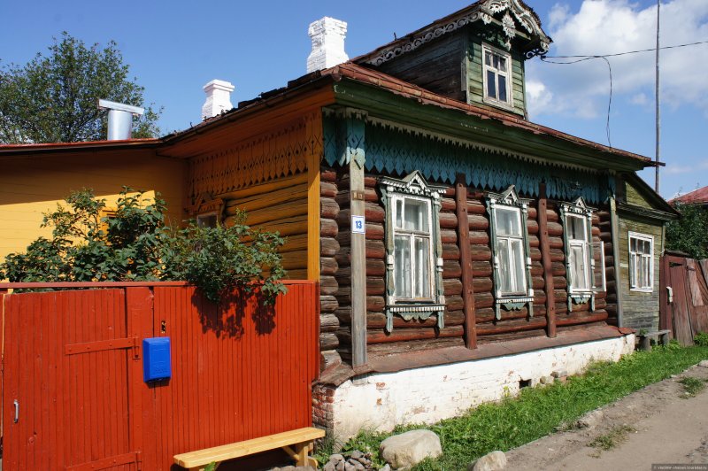 Плес на Волге дома