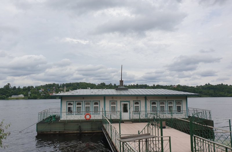 Левитан в храме на Плесе
