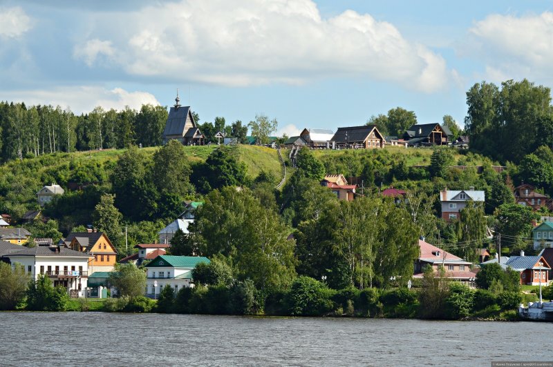 Плёс Ивановская область место Репина