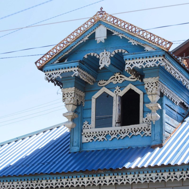 Тульский резной наличник