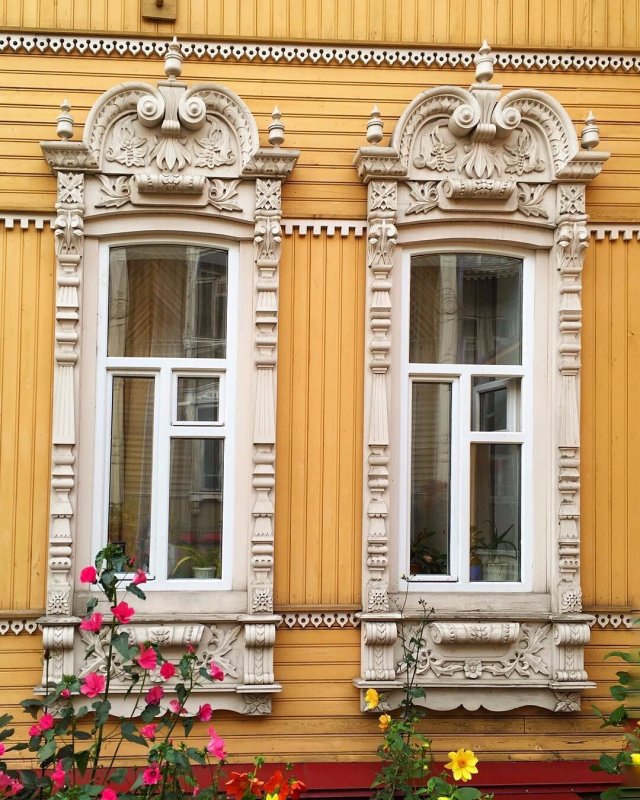 Резные наличники