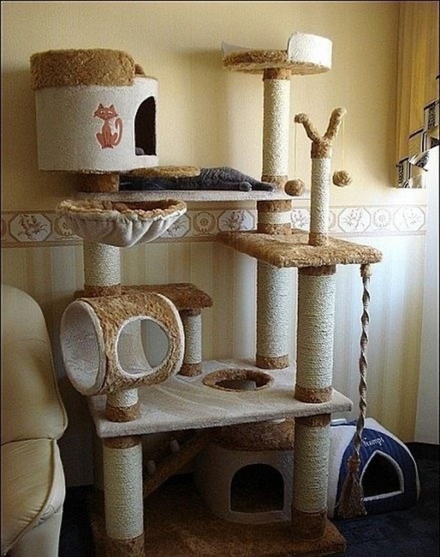 Большой дом для котика