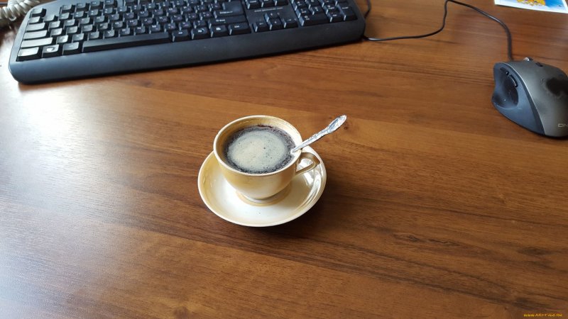 Кофе на столе дома домашних условиях