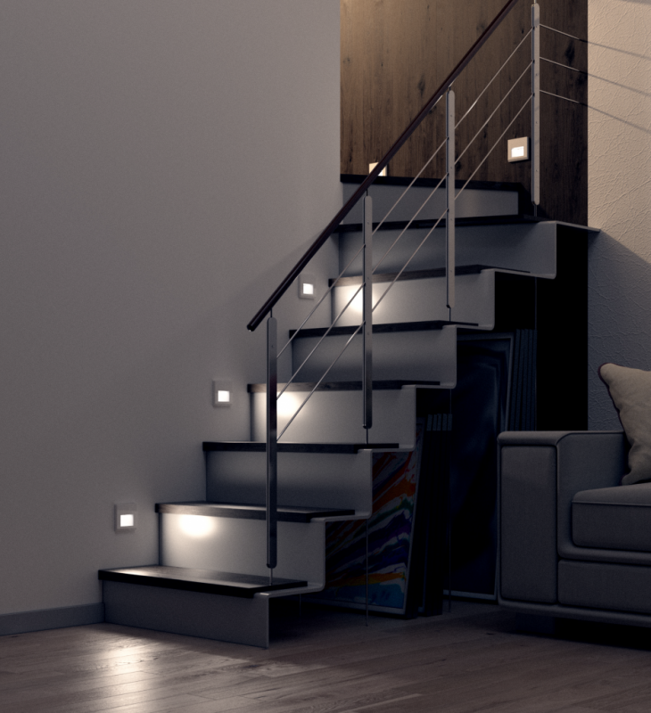 Встраиваемая led подсветка Werkel wl08-BL-01-led
