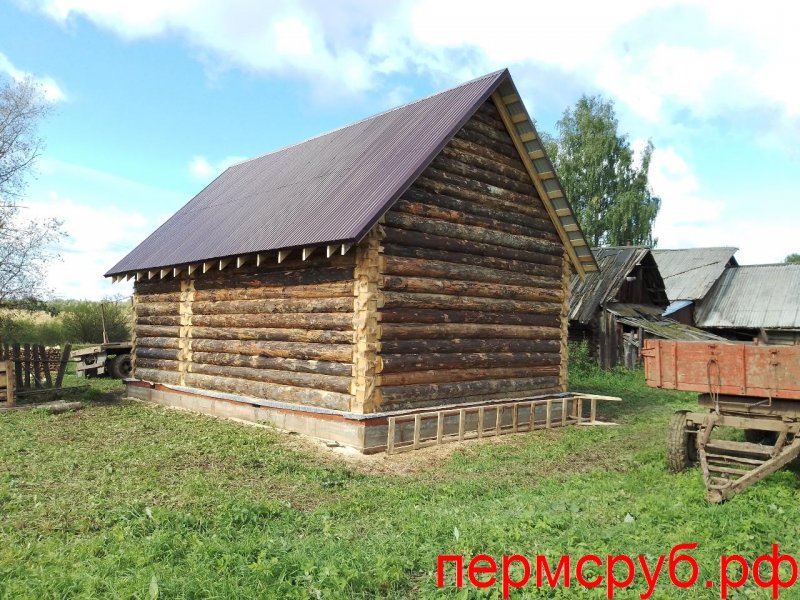 Деревенская изба