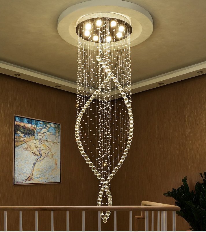 Gold Stick Chandelier