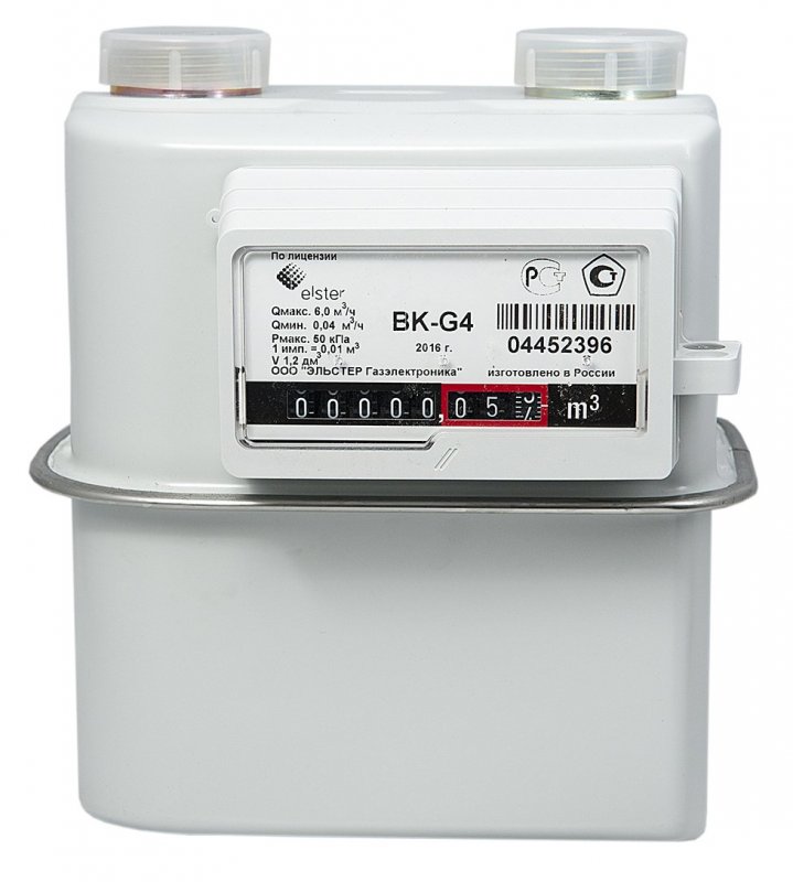 BK-g4 газовый счетчик