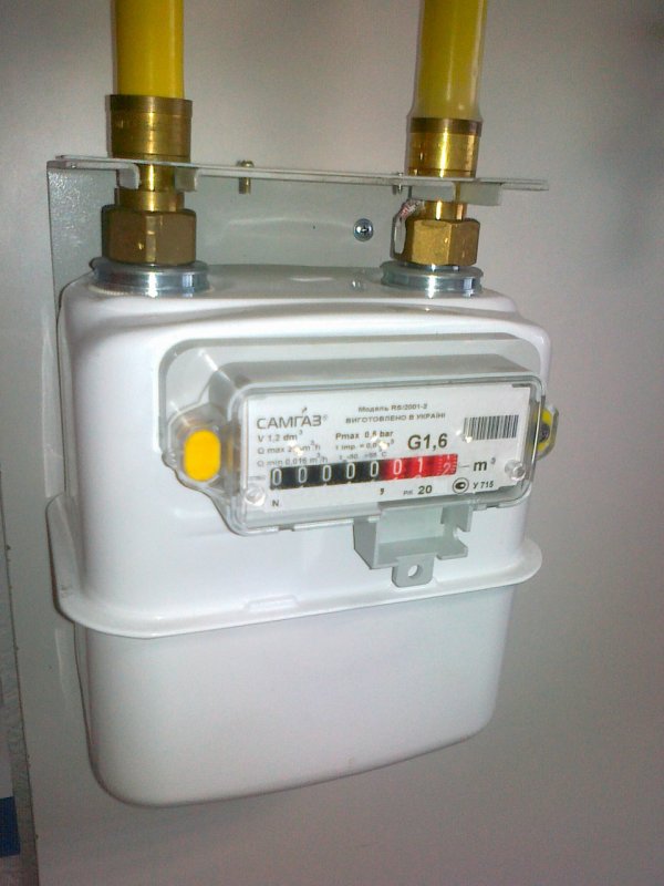Газовый счётчик Osten g4