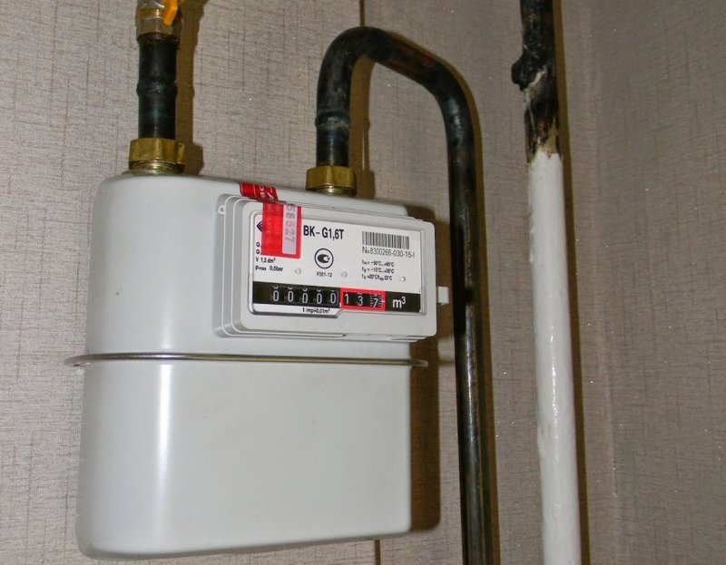 Газовые счётчики для частного дома монтаж