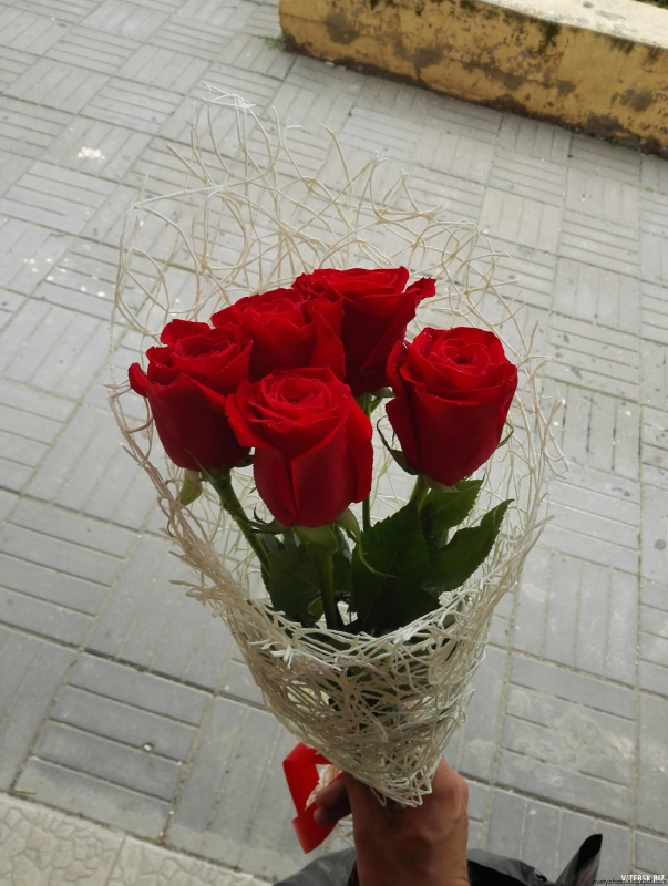 Букет в доме